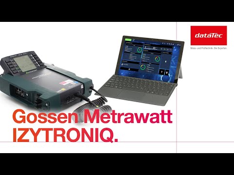 Gossen Metrawatt Test software IZYTRONIQ Business Professional