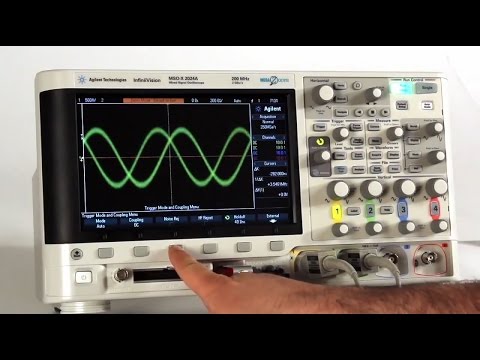 Keysight Oscilloscope, DSO, 2-channel, 200 MHz