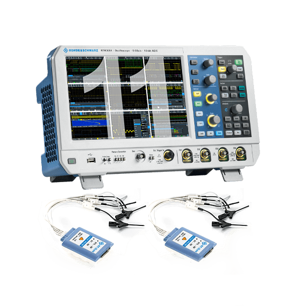 Rohde&Schwarz Complete package including oscilloscope RTM3004, MSO, 1 GHz &amp; APP bundle RTM-PK1