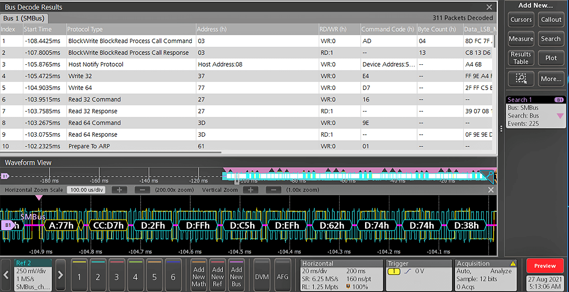 Tektronix 4-SRSMBUS