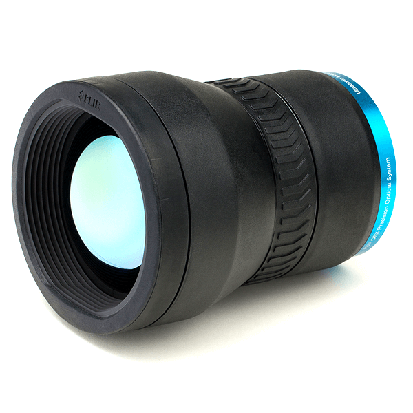 Teledyne FLIR Additional lens with f = 83.4 mm (12 °), for 28 ° standard optics with thermal imaging camera T1020