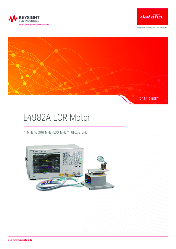 Keysight E4982A LCRMeter kaufen & anfragen