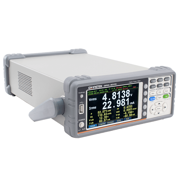 Wattmètre numérique monophasé programmable 600 V : GPM-8310