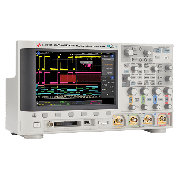 Oscilloscope, MSO, 4 + 16-channel, 100 MHz, 1 million wfm / s