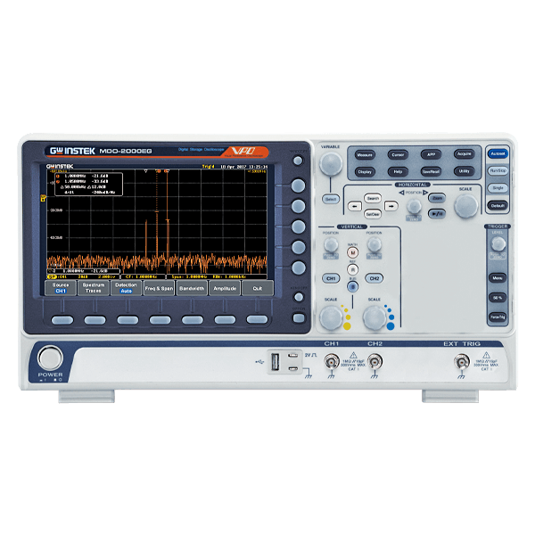 GW Instek MDO-2072EG 2-channel oscilloscope / spectrum analyzer