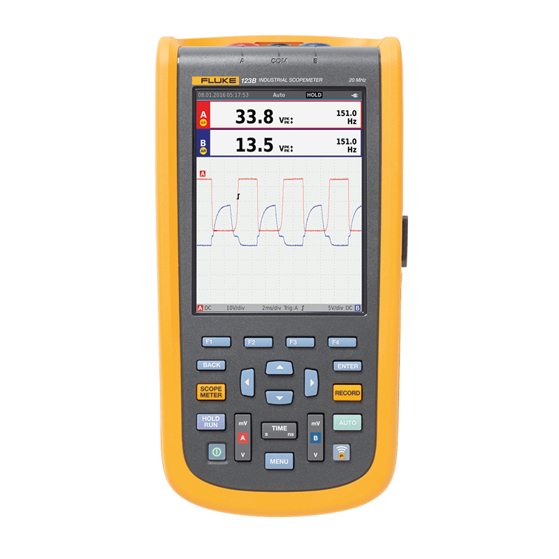 FLUKE Oscilloscope, handheld oscilloscope, service oscilloscope, mobile, handheld