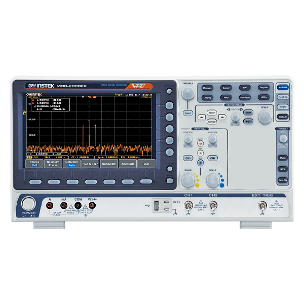 GW Instek MDO-2072EX 2-channel oscilloscope / spectrum analyzer