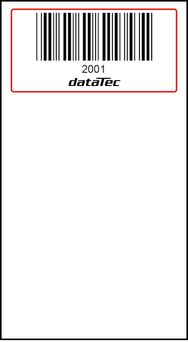 dataTec Cable marker (750 pieces), 40x20mm dataTec Edition, print black
