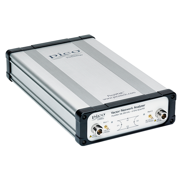 Pico USB vector network analyzer, 300 kHz to 6 GHz, Quad RX