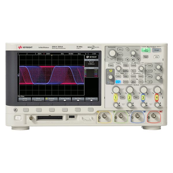 Keysight Oscilloscope, DSO, 4-channel, 200 MHz