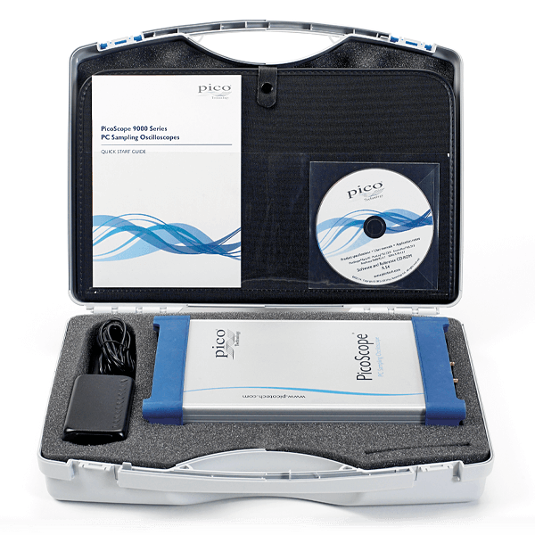 Pico USB sampling oscilloscope for PC, 2-channel, 20 GHz, integr. TDR / TDT