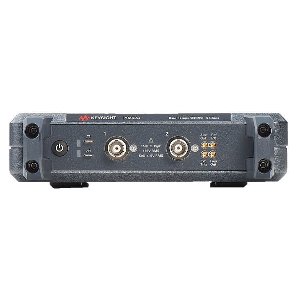USB oscilloscope for PC, 2-channel, 500 MHz, 1 million wfm / s