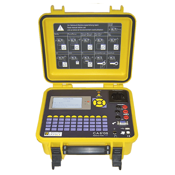 Chauvin Arnoux CA6108 Device Tester for Safety and Repeat Tests (P01145354)