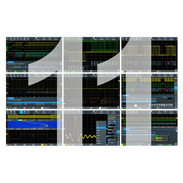 Rohde&Schwarz APP bundle with 11 trigger / analysis options at a special price, for RTM3000