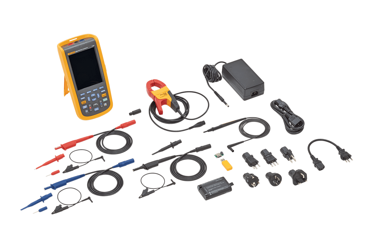 FLUKE Oscilloscope, handheld oscilloscope, service oscilloscope, mobile, handheld