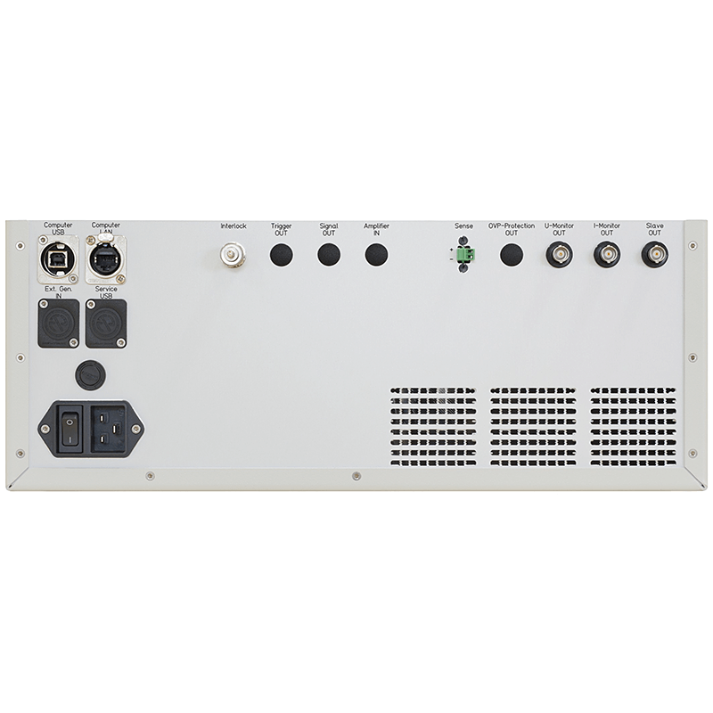 A1110-40-QE, 4 quadrant power amplifiers, DC-1 MHz, 100 V / µs, 1200W /  800W, ± 75Vp, ± 40Ap, USB (11100080)
