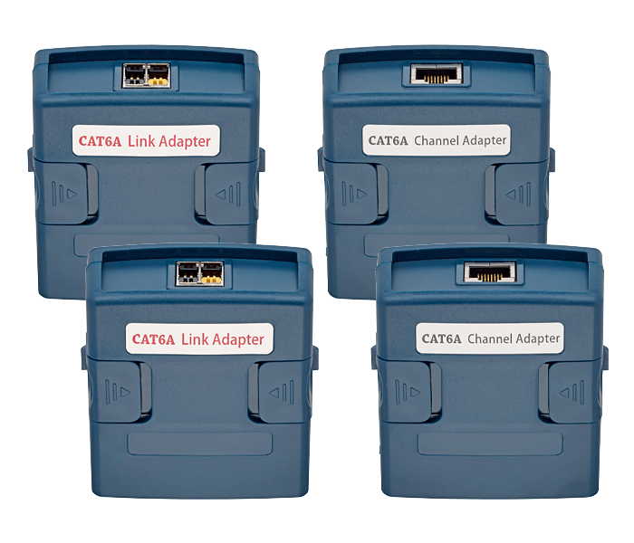 Softing WireXpert WX4500 cable certifier with multimode fiber adapters