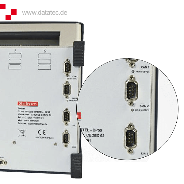 SEFRAM CAN / LIN bus option, for data logger DAS1600 / DAS800 / DAS801 (916002000)