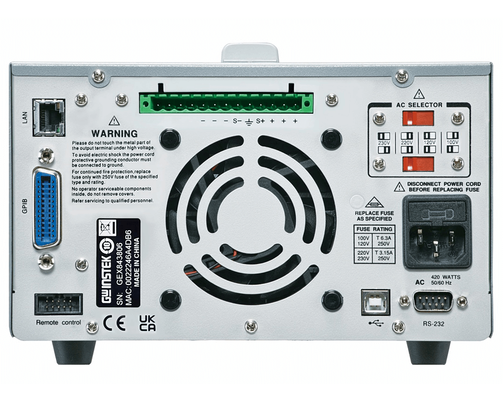 GW Instek GPP-3610H-GPIB