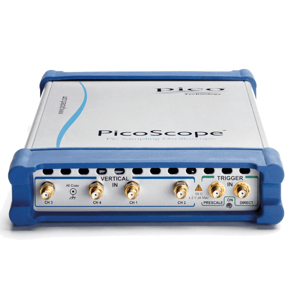 Pico USB sampling oscilloscope for PC, 4-channel, 20 GHz