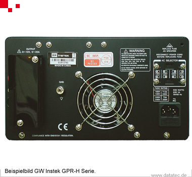 GW Instek GPR-7550D