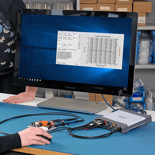 Pico USB oscilloscope for PC, DSO, 4-channel, 200 MHz