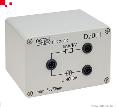D2001 | Test dummy for high voltage tester 1mA / kV | buy & inquire