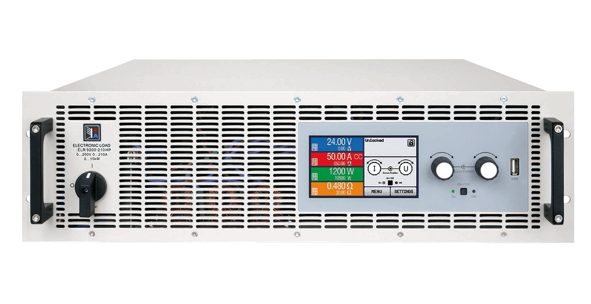 EA Elektro-Automatik Electronic DC load, 15 kW, 200 V / 210 A, regenerative, integr. ARB