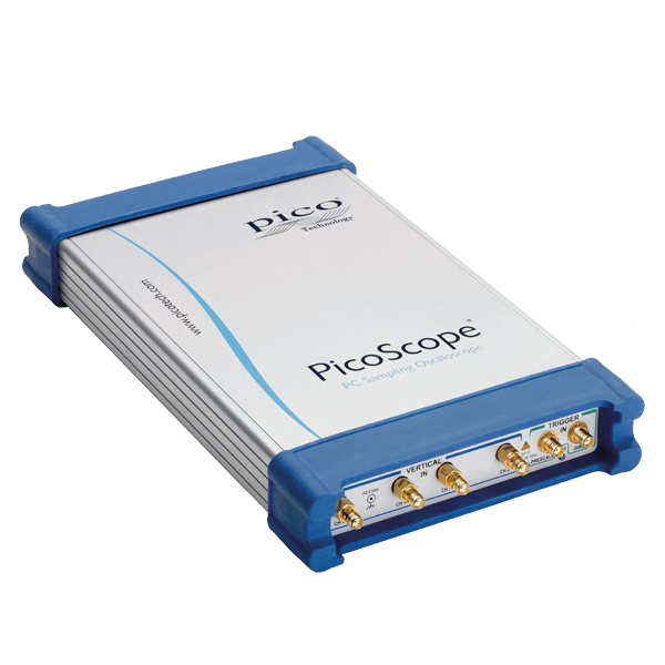 Pico USB sampling oscilloscope for PC, 4-channel, 20 GHz