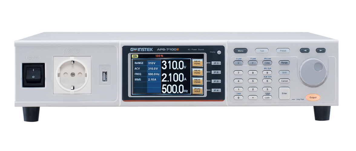 GW Instek APS-7100E AC source 1000 VA, 310 V