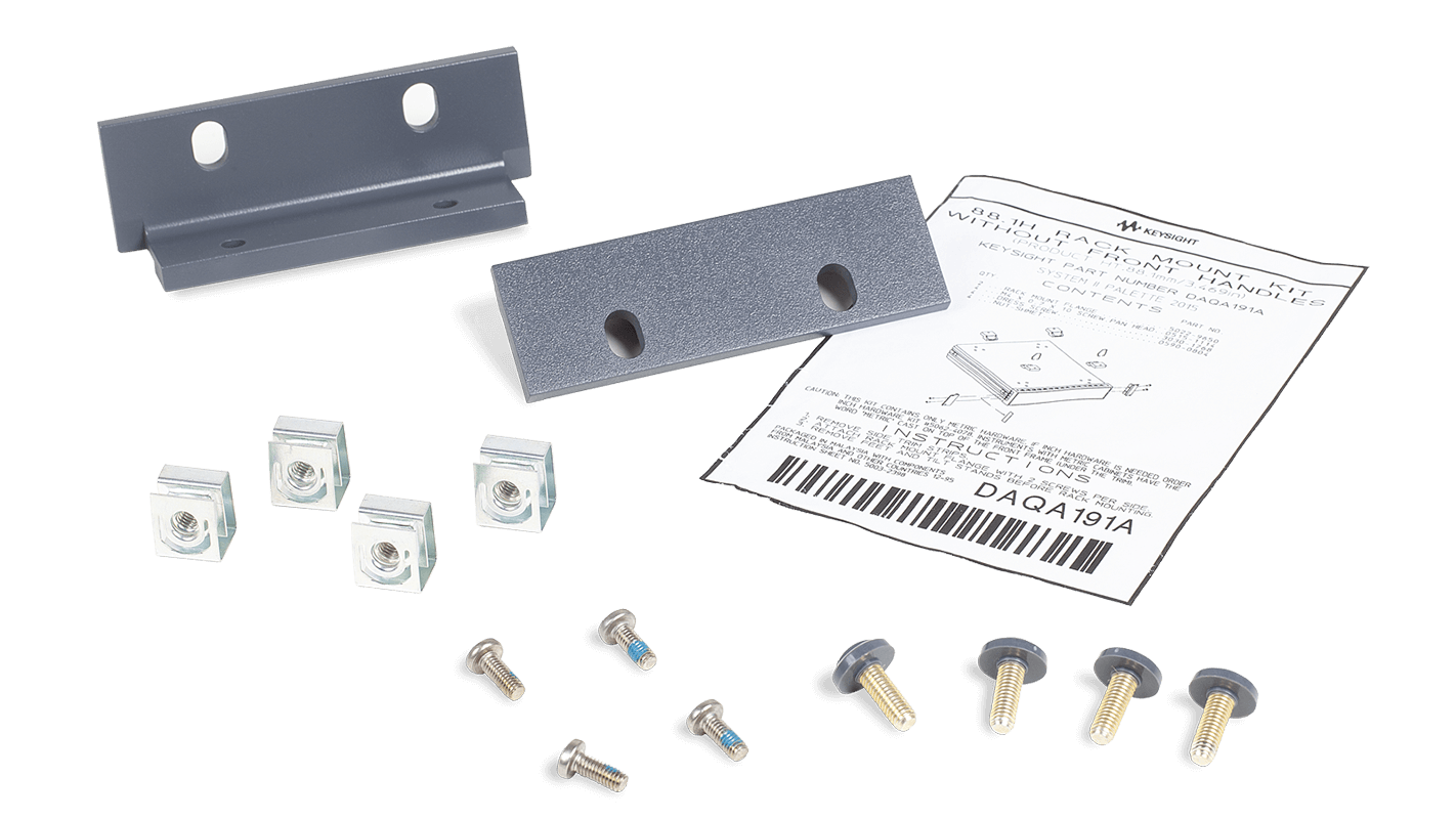 Keysight 2U Dual Flange Kit for DAQ970A, 34970A, 34972A, 34460A, 34461A, 34465A, 34470A, 34420A