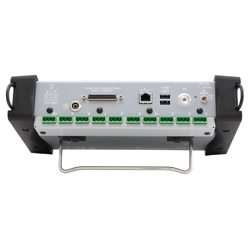 SEFRAM Data logger / recorder, 10-channel, 1 ms (1 kHz), 32 GB, touchscreen, integr. Battery
