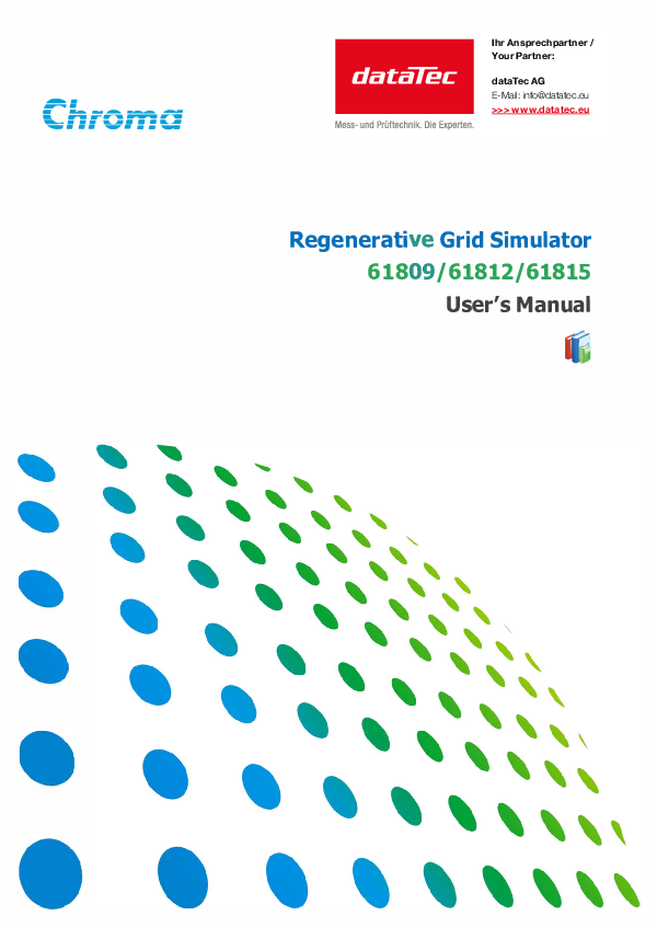 61812 | 4-quadrant AC source, regenerative, 61800 series, 12