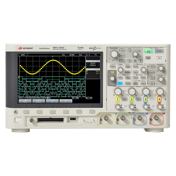 Keysight Oscilloscope, MSO, 4 + 8-channel, 200 MHz