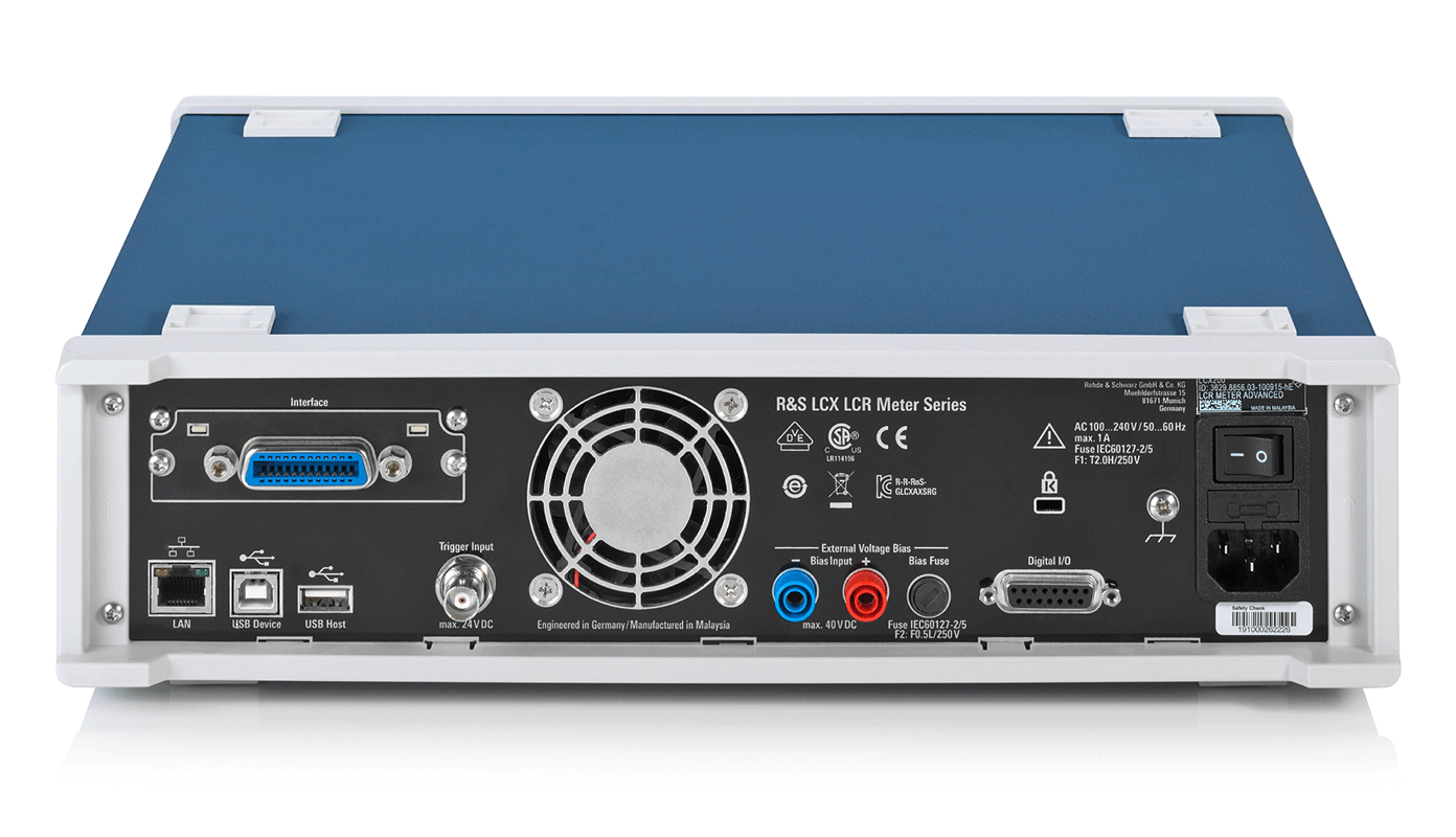 R&S®LCX LCR meter