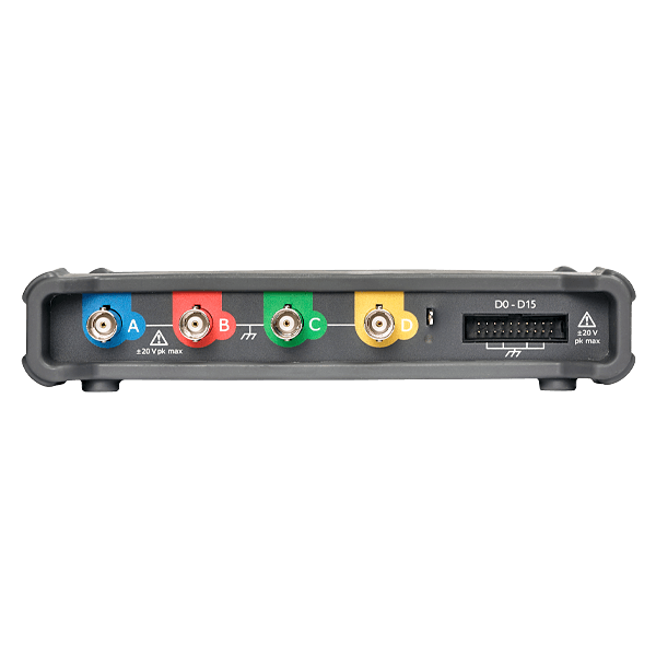 Pico USB oscilloscope for PC, MSO, 4 + 16-channel, 100 MHz