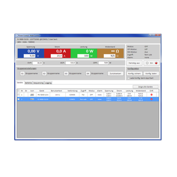 EA Elektro-Automatik MULTI-CONTROL_SINGLE