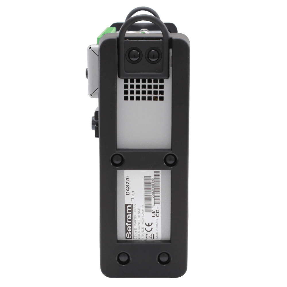 SEFRAM Data logger / recorder, 10-channel, 1 ms (1 kHz), 32 GB, touchscreen, integr. Battery