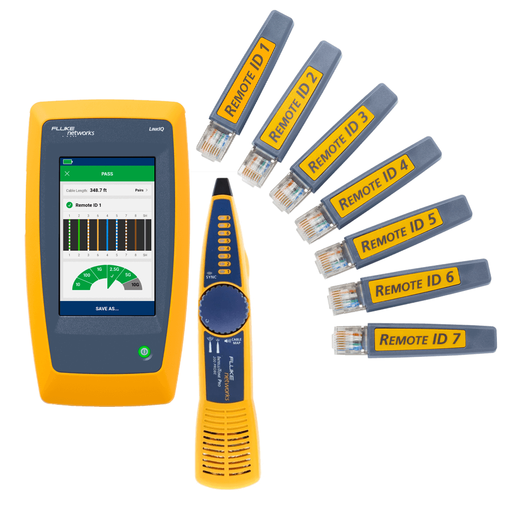 Linkiq LIQ-KIT | LinkIQ cable and network tester set, checking the cable ...