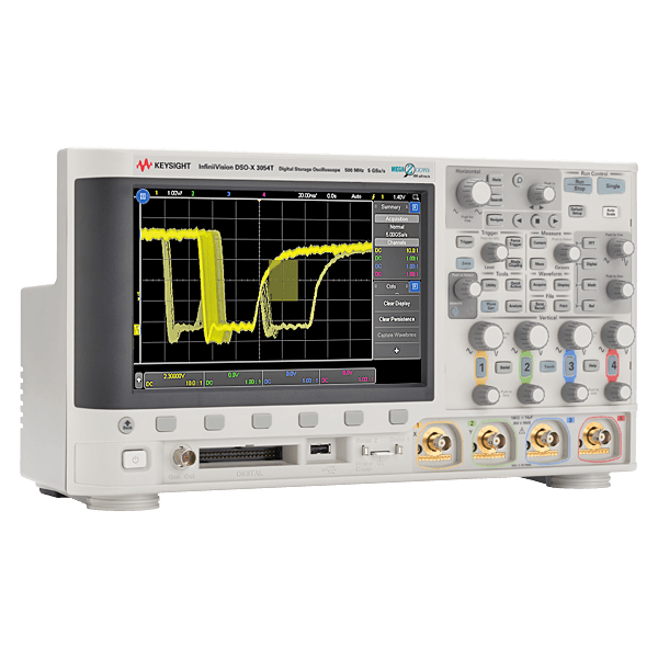 Oscilloscope, DSO, 4-channel, 500 MHz, 1 million wfm / s