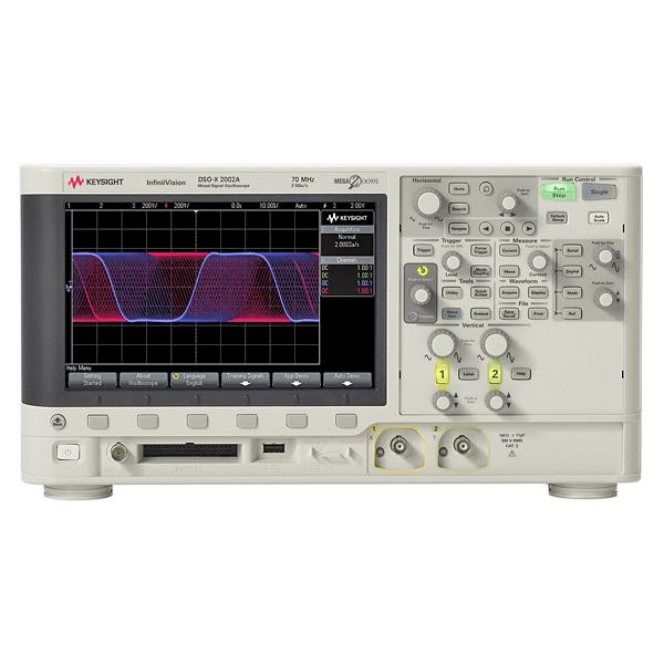 Keysight Oscilloscope, DSO, 2-channel, 200 MHz