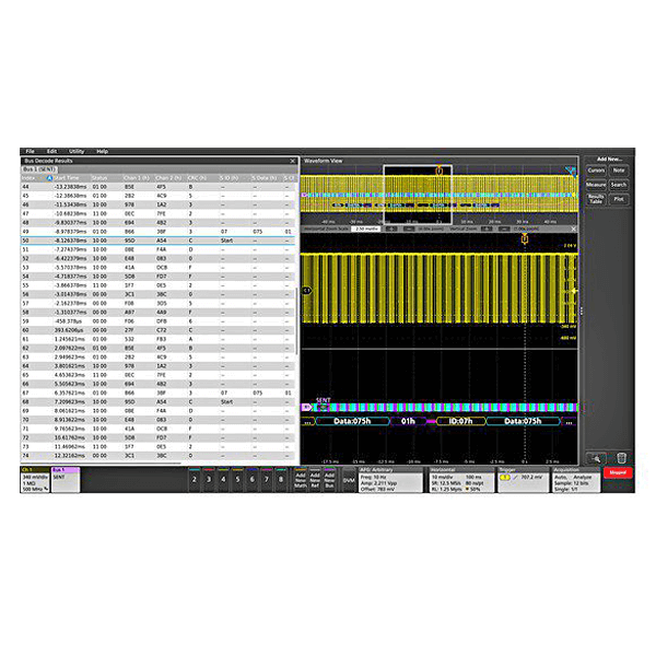 Tektronix SUP4 SRAUTOSEN License; Automotive Sensor Serial Triggering And Analysis (Sent); Node Locked