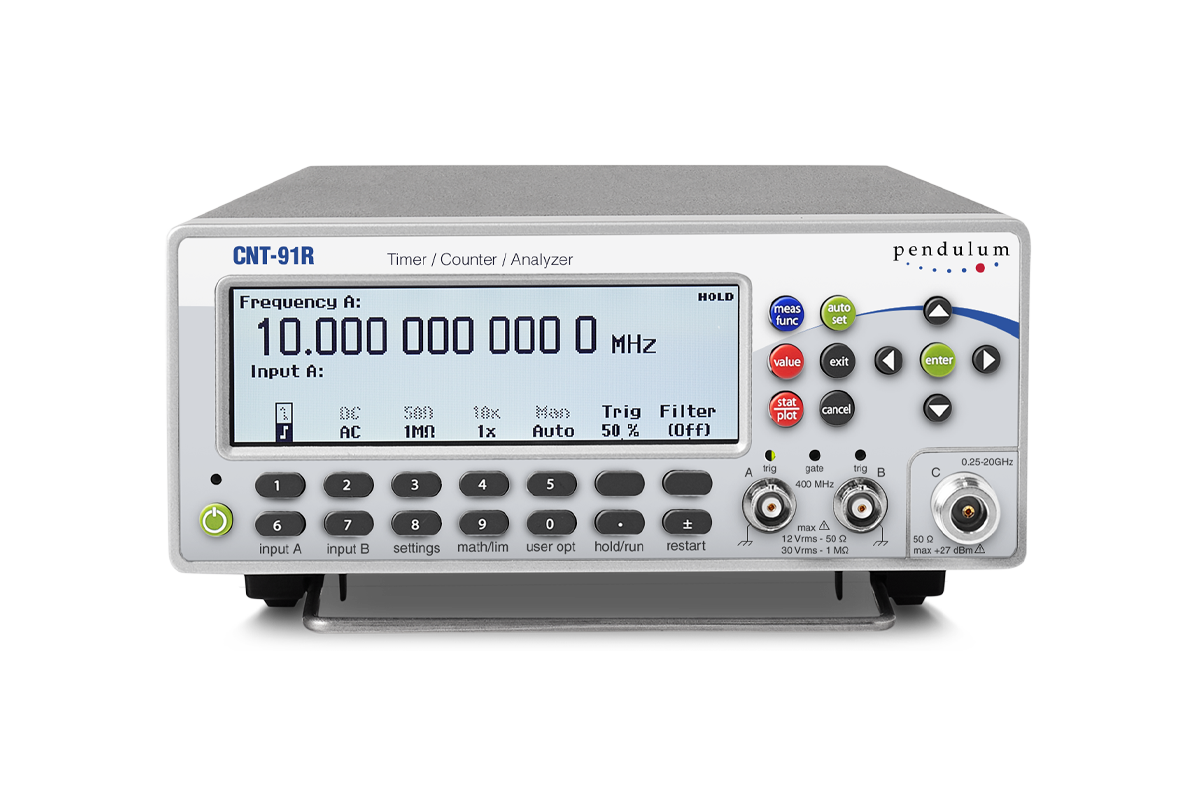 CNT-91 | Frequency counter / timer / analyzer, 400 MHz / 50 ps ...