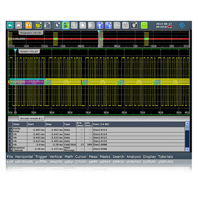 1800.6654.02 | RTP-K6 MIL-1553 serial triggering and decoding (software ...