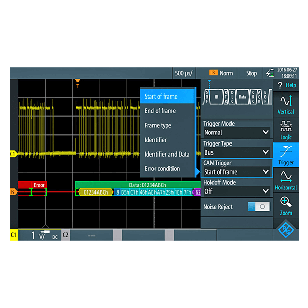 RTH-K3 | CAN / LIN trigger / decoding option, for Scope Rider RTH ...