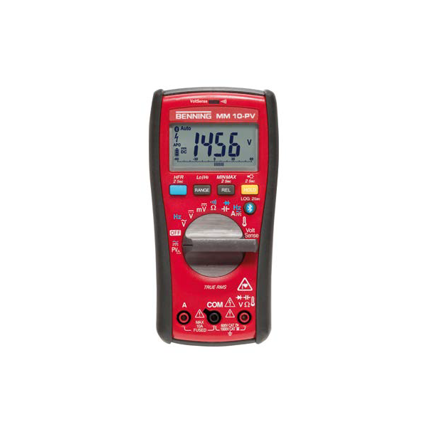 044089 | MM10-PV multimeter, hand, CAT IV 600V, TRMS, 4 digits, voltage ...