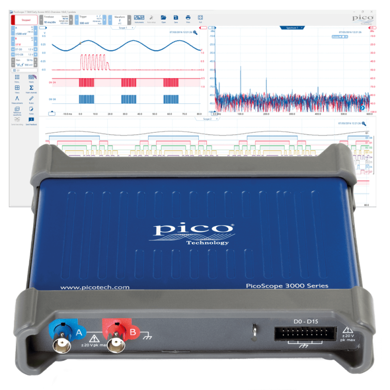 PicoScope | Software compatible for all PC oscilloscopes from Pico ...